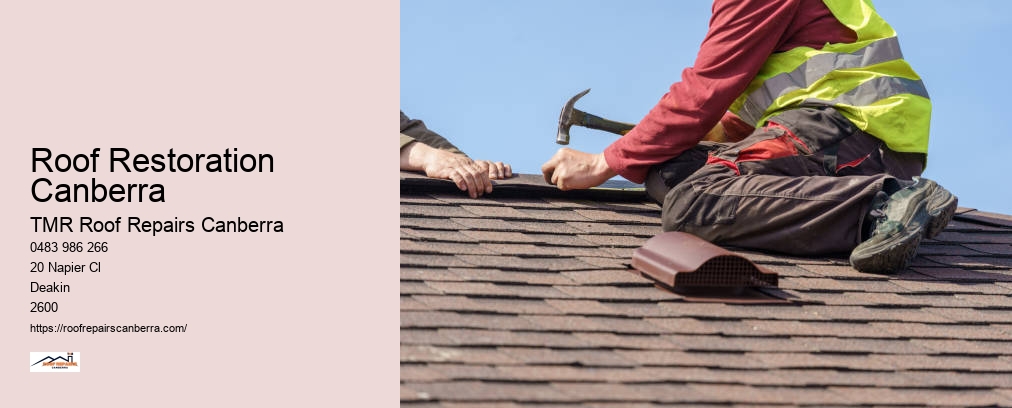 Roof Restoration Canberra